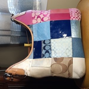 Coach Patchwork Shoulder Bag